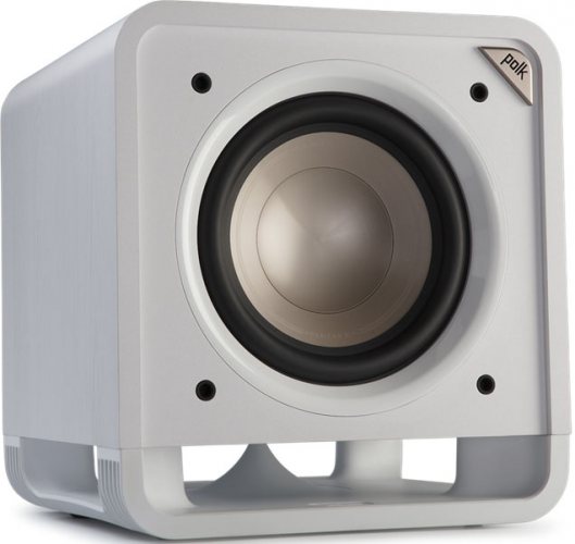 Polk Audio HTS10 (White Ash) вид сбоку